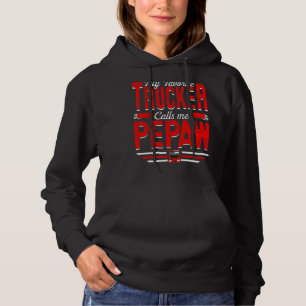 Mens Mein Lieblings-LKW nennt mich Pepaw Truckin' Hoodie