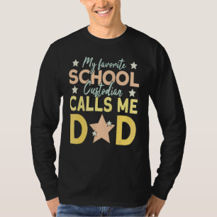Mens Mein Lieblings-Schulkassenwart nennt mich Vat T-Shirt