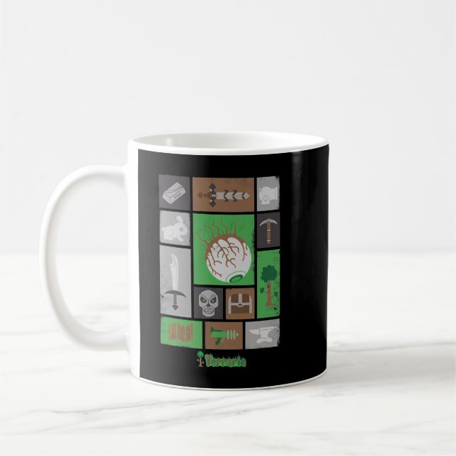 Mens mein Lieblings-Terraria-Geschenk zum Geburtst Kaffeetasse (Links)