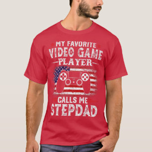 Mens Mein Lieblings-Video-Game-Player nennt mich S T-Shirt
