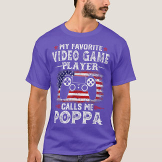 Mens Mein Lieblings-Videospiel-Spieler nennt mich  T-Shirt
