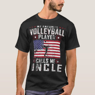 Mens mein Lieblings-Volleyball-Spieler ruft mich O T-Shirt