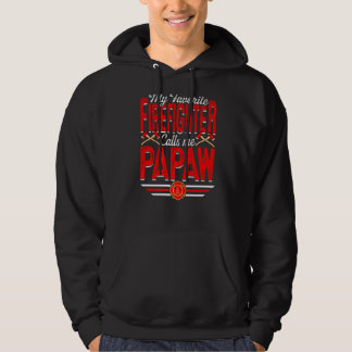 Mens Mein Lieblingsfeuerwehrmann nennt mich Papaw Hoodie