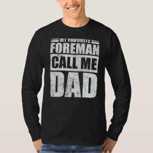 Mens Mein Lieblingsforscher nennt mich Vater Vater T-Shirt
