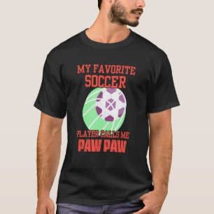 Mens mein Lieblingsfußballspieler nennt mich Opa P T-Shirt