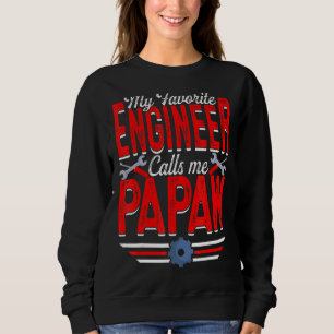Mens Mein Lieblingsingenieur nennt mich Papaw Engi Sweatshirt