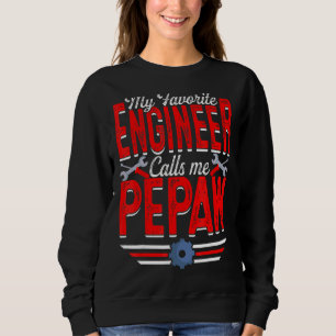 Mens Mein Lieblingsingenieur nennt mich Pepaw Engi Sweatshirt