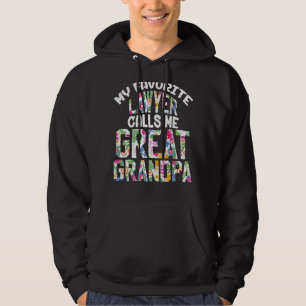 Mens mein Lieblingsjurist nennt mich Großvater Pro Hoodie