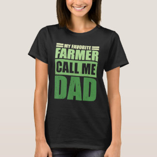 Mens mein Lieblingsvater nennt mich Vater Vatertag T-Shirt