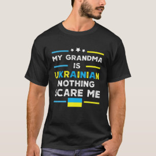 Mens mein Oma ist Ukrainisch nichts stört mich Ukr T-Shirt