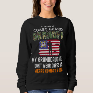 Mens Meine Enkeltochter tragen Kampfstiefel Stolze Sweatshirt