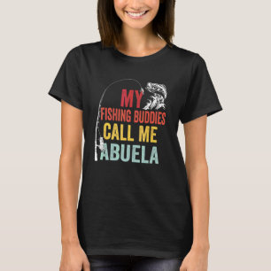 Mens Meine Lieblings-Angelfreunde nennen mich Abue T-Shirt