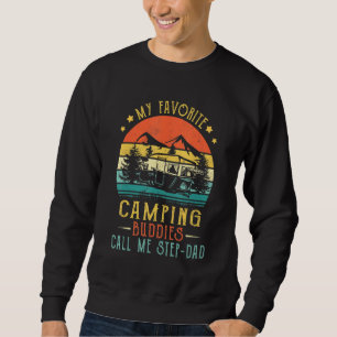 Mens Meine Lieblings-Camping-Kumpels nennen mich S Sweatshirt