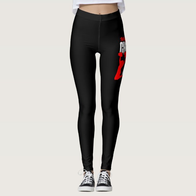 Mens Meine Lieblings-Cheerleader nennt mich Vater  Leggings (Vorderseite)