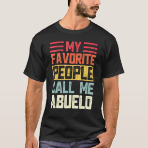 Mens Meine Lieblings-Leute nennen mich Abuelo Opa T-Shirt