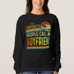 Mens Meine Lieblings-Leute nennen mich Freund Vate Sweatshirt