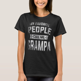 Mens Meine Lieblings-Leute nennen mich Grampa Vath T-Shirt