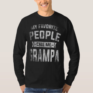 Mens Meine Lieblings-Leute nennen mich Grampa Vath T-Shirt