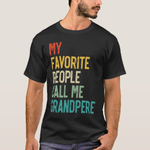 Mens Meine Lieblingsmenschen nennen mich Großvater T-Shirt