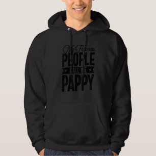Mens Meine Lieblingsmenschen nennen mich Pappelfet Hoodie