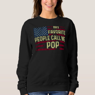 Mens meine Lieblingsmenschen nennen mich Pop am be Sweatshirt