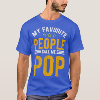 Mens Meine Lieblingsmenschen nennen mich POP, lust T-Shirt