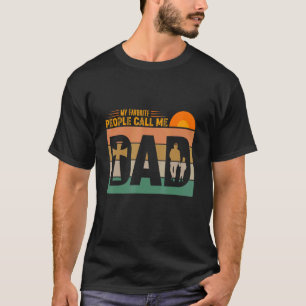 Mens Meine Lieblingsmenschen nennen mich Vater Vin T-Shirt