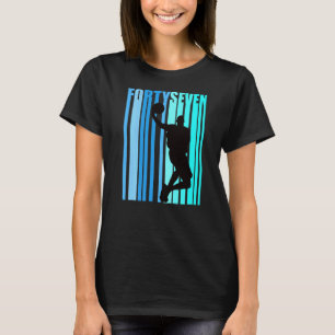Mens Mens 47. Geburtstag Basketball 47 Heute Spiel T-Shirt