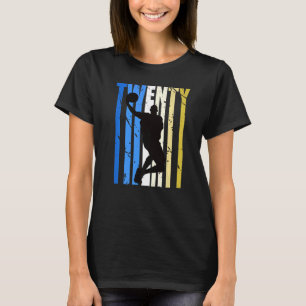 Mens Mens Basketball 20. Geburtstag für Sportfans T-Shirt