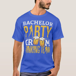 Mens Mens Groom Drink Team JGA Men Stag Nacht T-Shirt