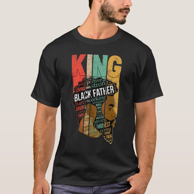 Mens Mens Strong Black King Juneteeth African Amer T-Shirt (Vorderseite)