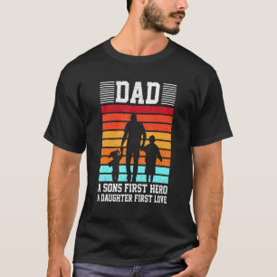 Mens Mens Vater A Sons First Held Daughters T-Shirt