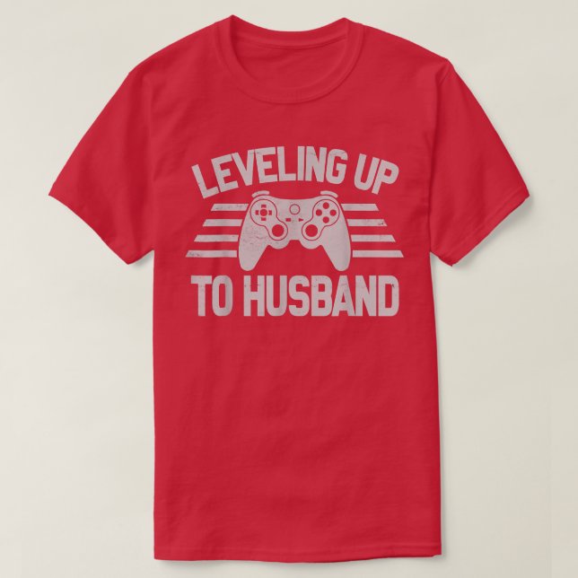 Mens Mens Verlobung tee für Game-Liebe (Design vorne)