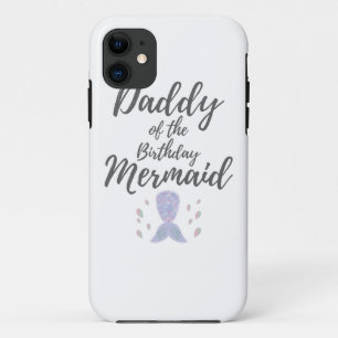 Mens Merdad Birthday Party Mermaid Daddy Gift Case-Mate iPhone Hülle