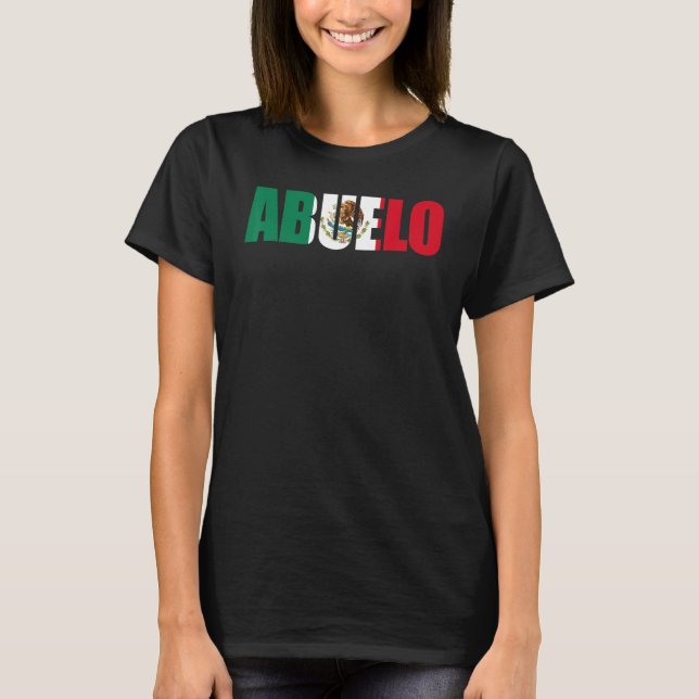 Mens  Mexican Abuelo Mexico T-Shirt (Vorderseite)