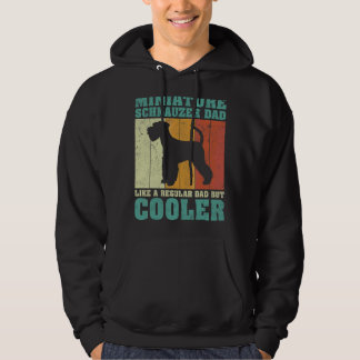 Mens Miniature Schnauzer Vater wie ein regelmäßige Hoodie