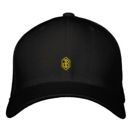 Men's Monogram Bestickte Baseballkappe