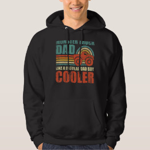 Mens Monster LKW Vater wie ein regelmäßiger Vater, Hoodie