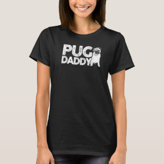 Mens Mops Daddy Mops Welppy Owner Graphic T-Shirt