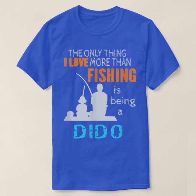 Mens More Than Love Fishing Dido Ukraine Ukrainian T-Shirt (Design vorne)