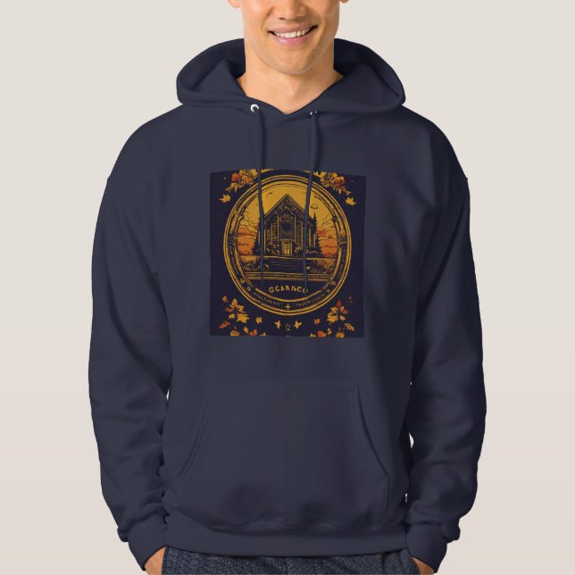 Men's Motivierend Graphic Hoodie - Inspirier Dein  (Vorderseite)