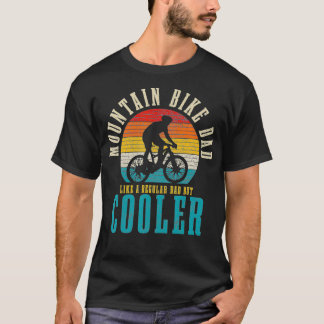 Mens Mountain Bike Vater Funny Vintag MTB Downhill T-Shirt