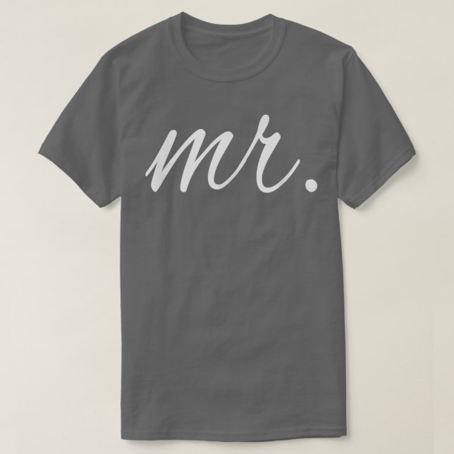 Mens Mr Tshirt (Design vorne)