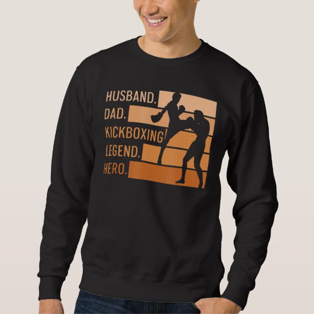 Mens Muay Thai Boxangebot für Ihre Kickboxing Hu Sweatshirt (Vorderseite)