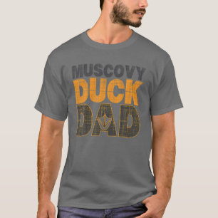 Mens Muscovy Duck VATER Muscovy Duck Lover T-Shirt