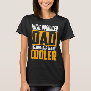 Mens Music Producer Vater Wie ein regulärer Vater, T-Shirt