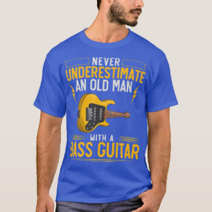 Mens Music Remüde Bass Gitarrist Men Rentirement B T-Shirt