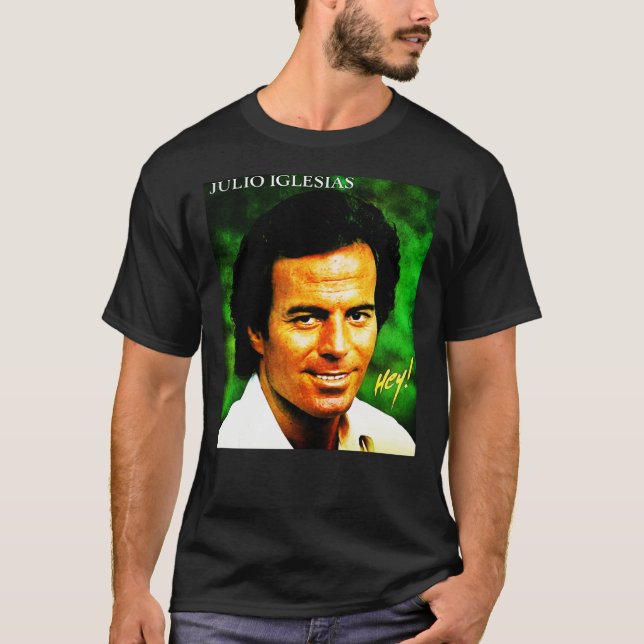 Mens My favorite Julio Iglesias Band Logo-Geschenk T-Shirt (Vorderseite)