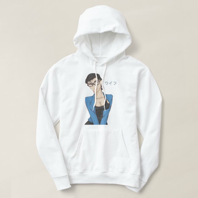 Mens My Favorite Waifu Mia Khalifa Funny Graphic G Hoodie (Design vorne)