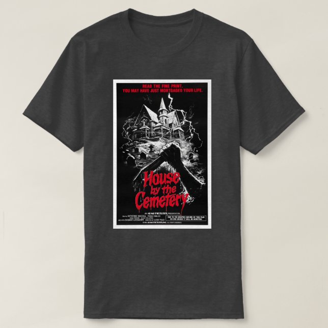 Mens My Liebite lucio fulci zombie House T-Shirt (Design vorne)